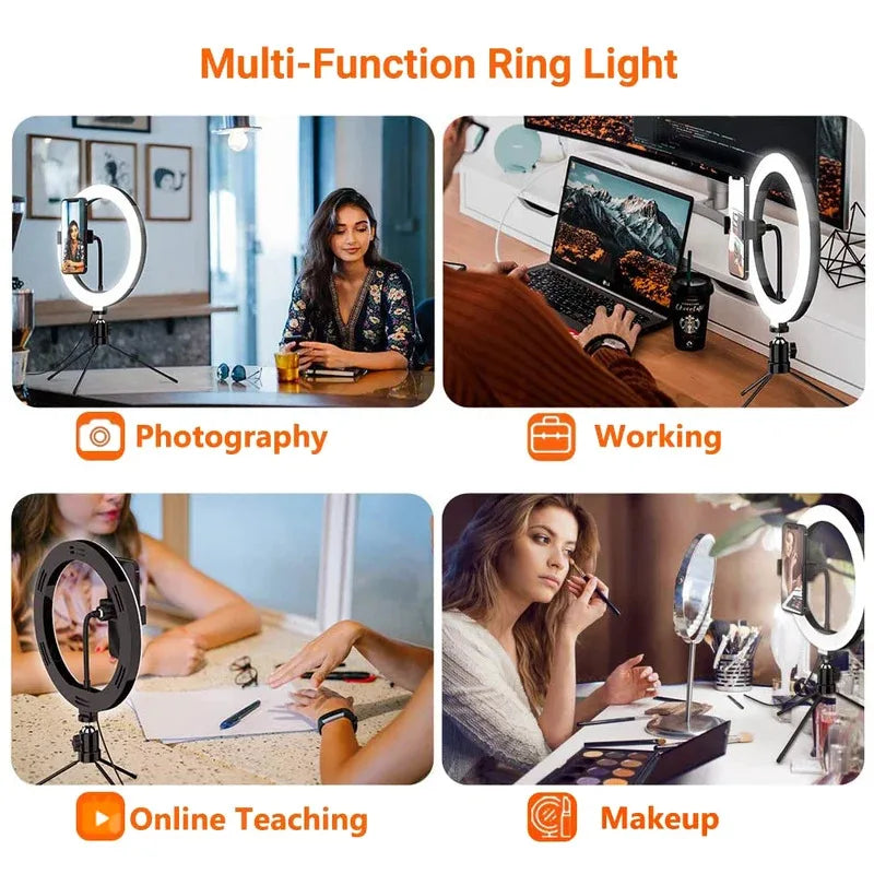 StudioGlow 10" Ring Light Kit