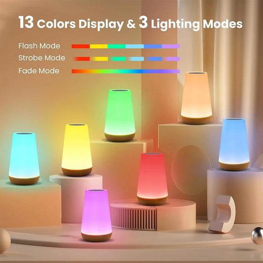 AuraTouch 13-Color RGB Bedside Lamp