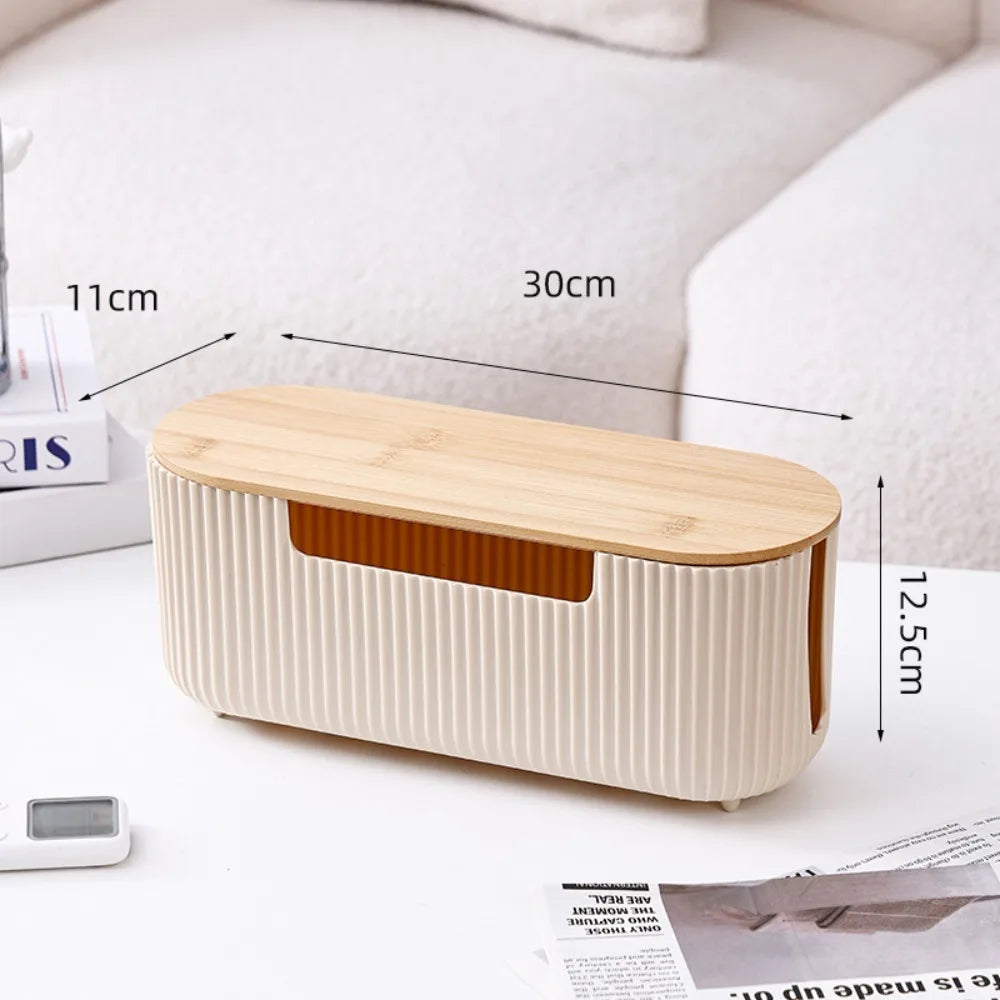 Minimalist Desk Cable Organizer Box