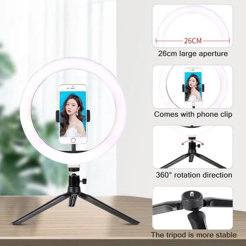 StudioGlow 10" Ring Light Kit