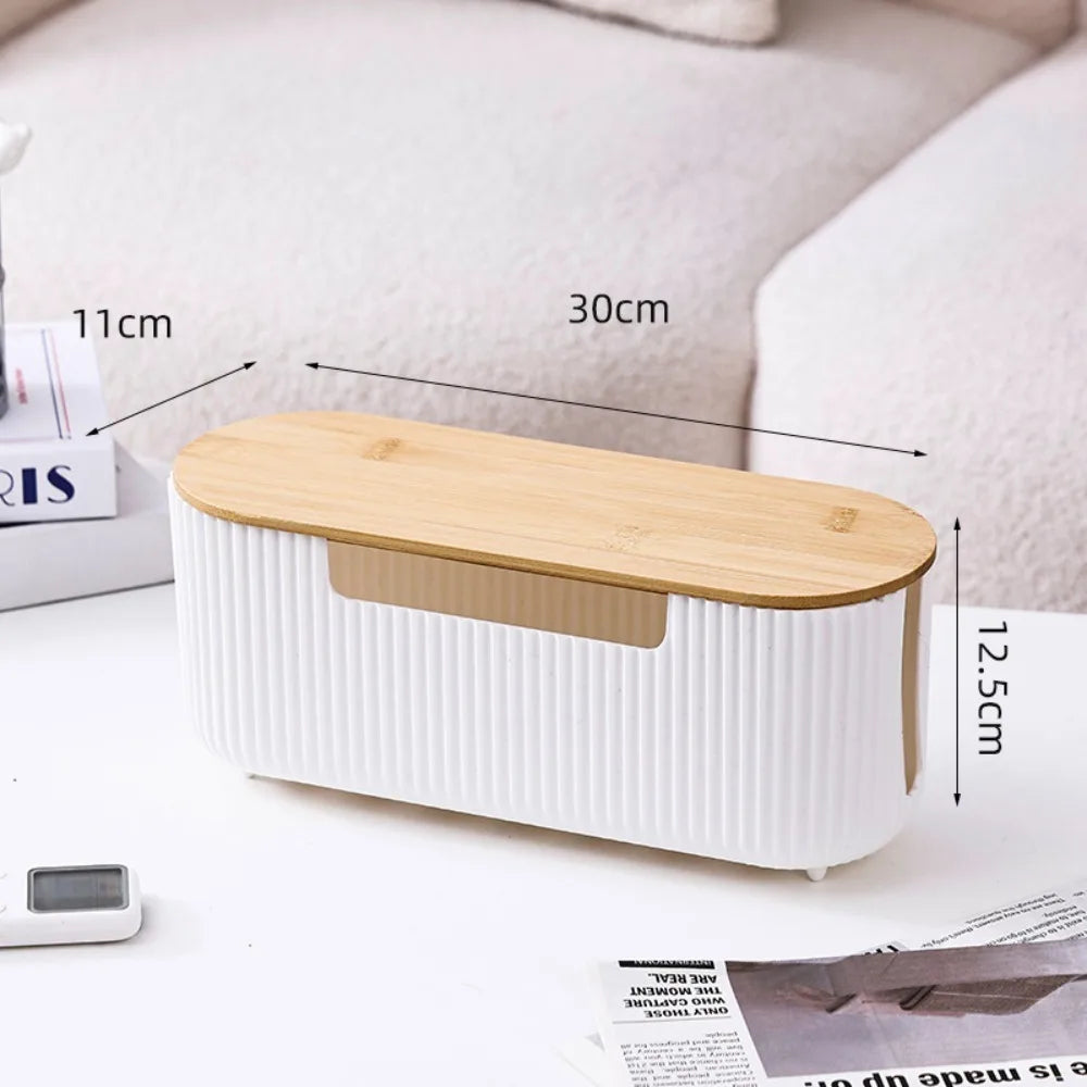 Minimalist Desk Cable Organizer Box