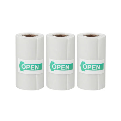 Transparent Adhesive Thermal Sticker Paper for M02/T02/M02 Sticker Photo Printer and 57Mm Width Print Mini Pocket Printer Camera
