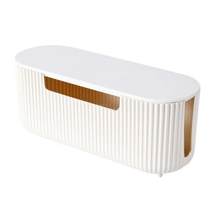 Minimalist Desk Cable Organizer Box
