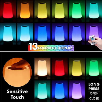 AuraTouch 13-Color RGB Bedside Lamp