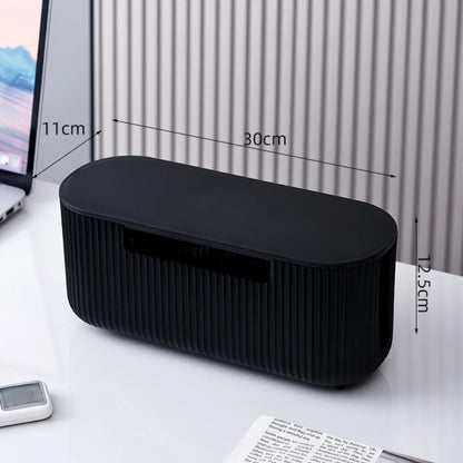 Minimalist Desk Cable Organizer Box