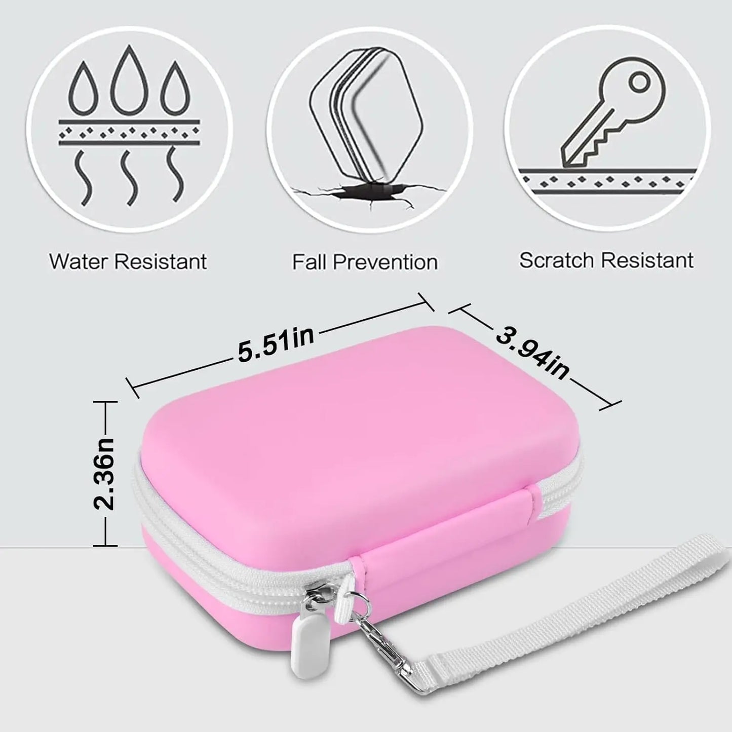 Case Compatible with Canon Ivy 2 Mini Photo Printer/For KODAK Step/For Ivy CLIQ+2 CLIQ 2, Mobile Wireless Bluetooth Instant
