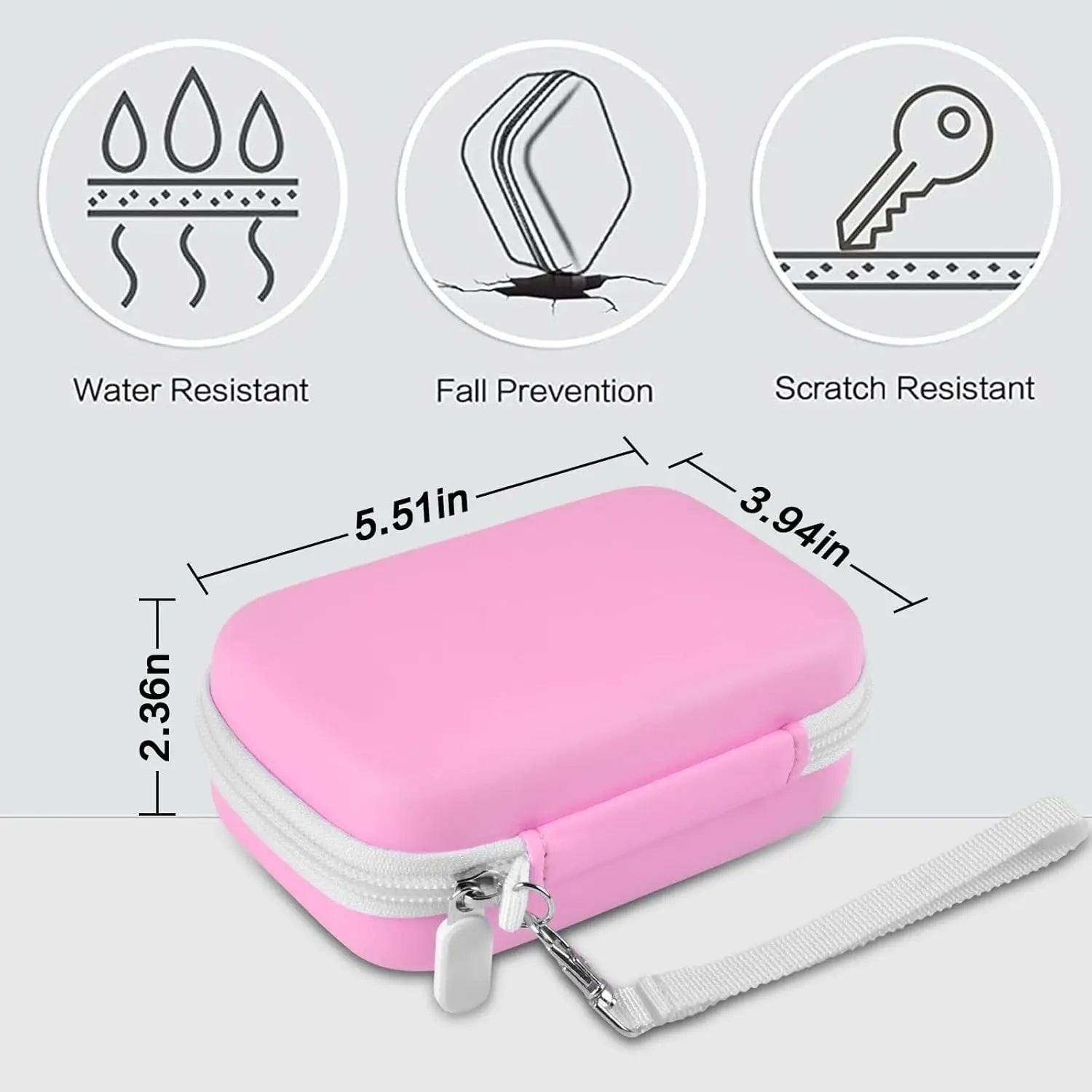 Case Compatible with Canon Ivy 2 Mini Photo Printer/For KODAK Step/For Ivy CLIQ+2 CLIQ 2, Mobile Wireless Bluetooth Instant