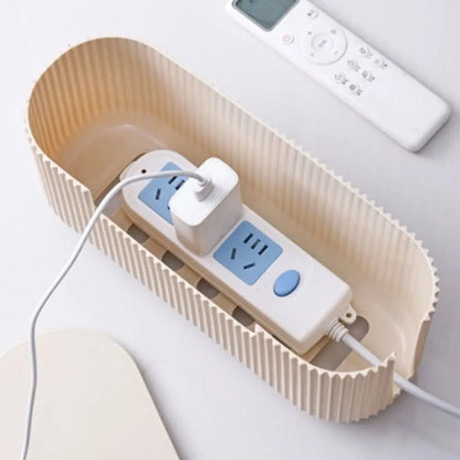 Minimalist Desk Cable Organizer Box