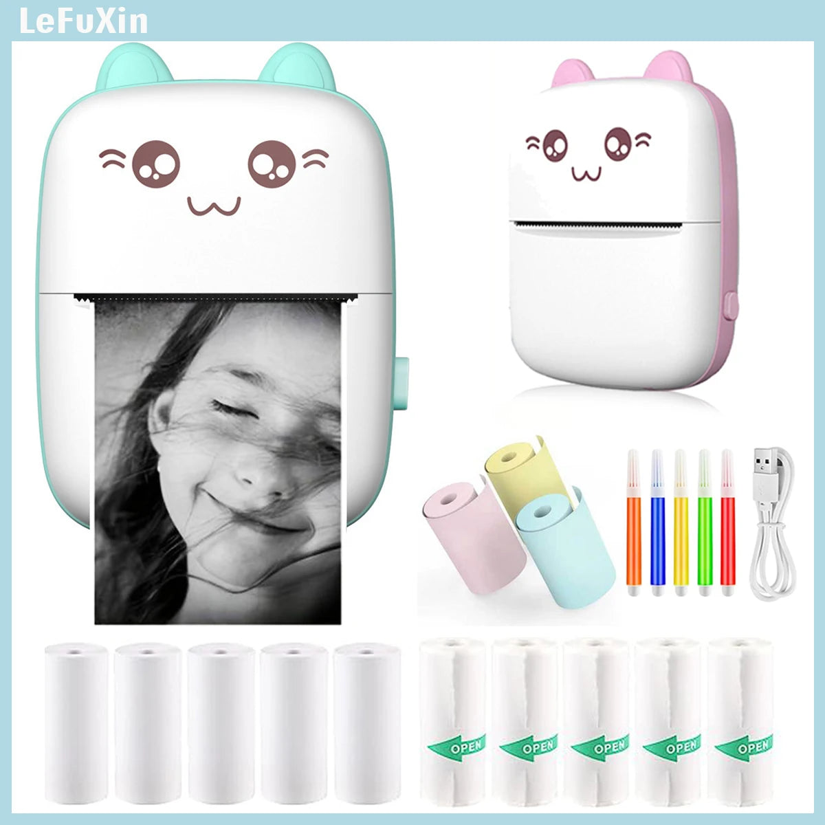 Wireless Pocket Thermal Sticker Printer