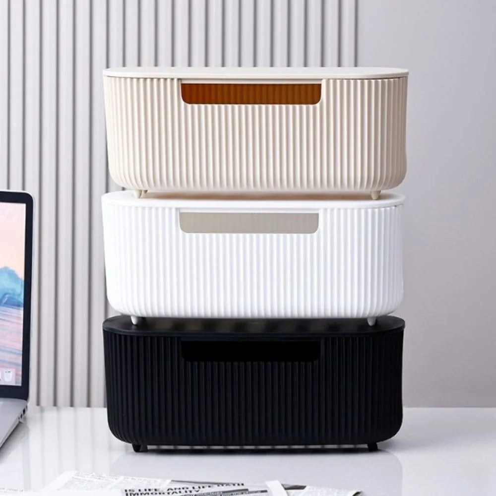 Minimalist Desk Cable Organizer Box
