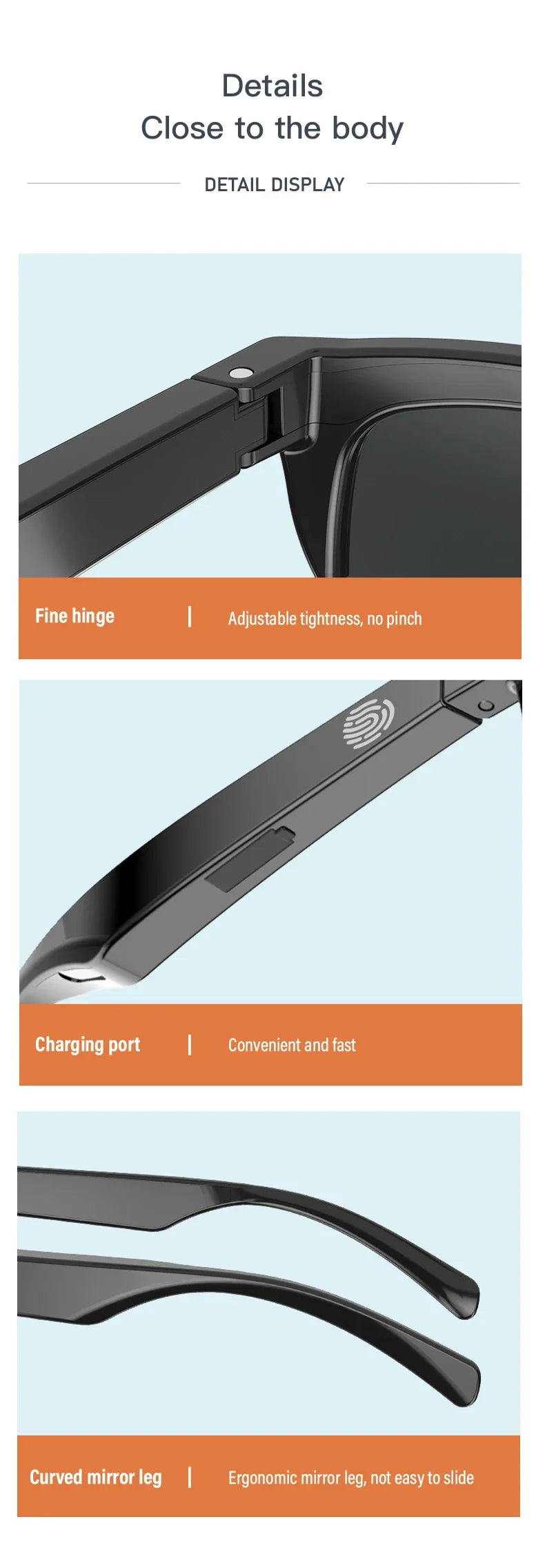 VibeShade Smart Bluetooth Audio Sunglasses