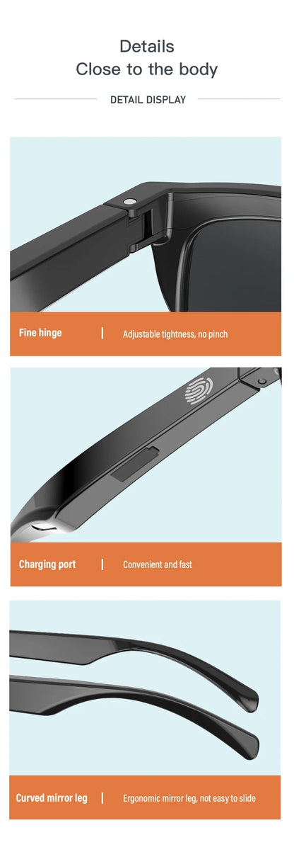 VibeShade Smart Bluetooth Audio Sunglasses