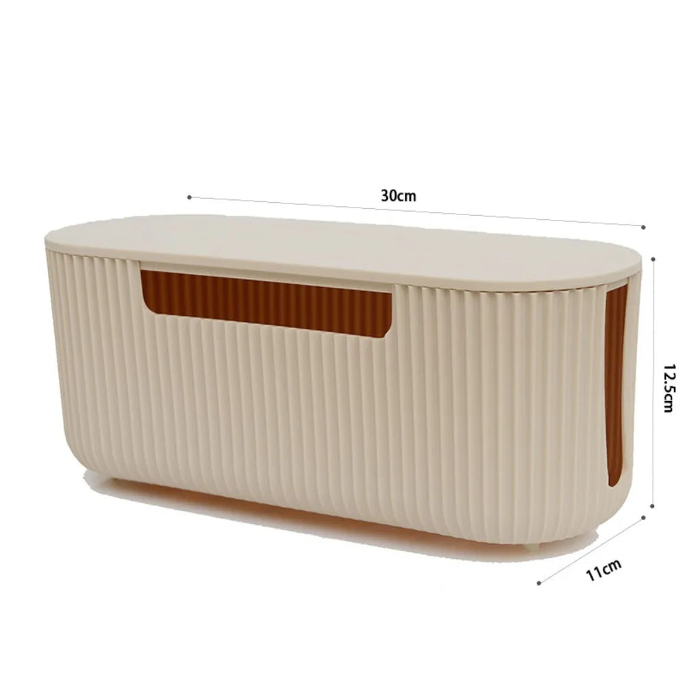 Minimalist Desk Cable Organizer Box