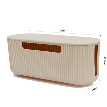Minimalist Desk Cable Organizer Box