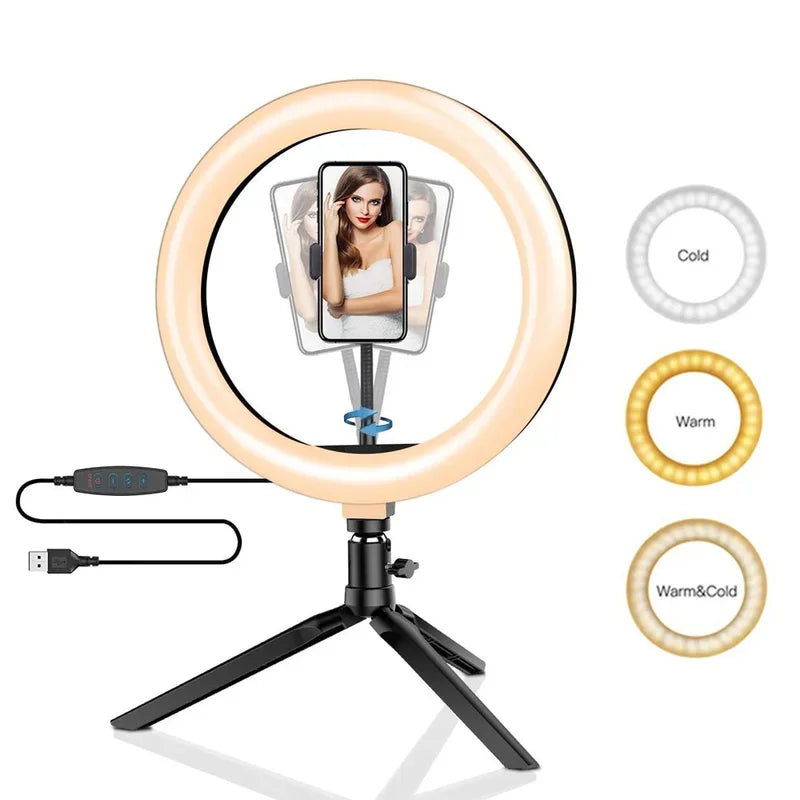 StudioGlow 10" Ring Light Kit