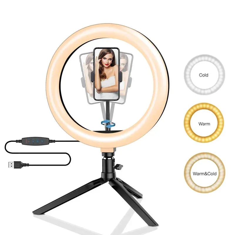 StudioGlow 10" Ring Light Kit