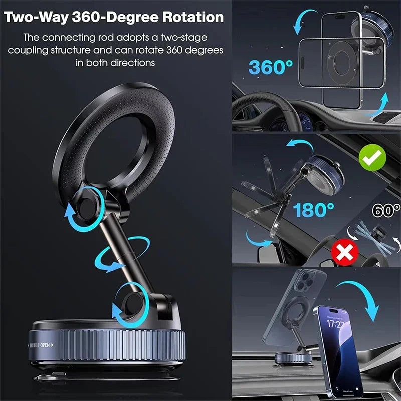 MagniGrip™ 360° Magnetic Car Phone Mount