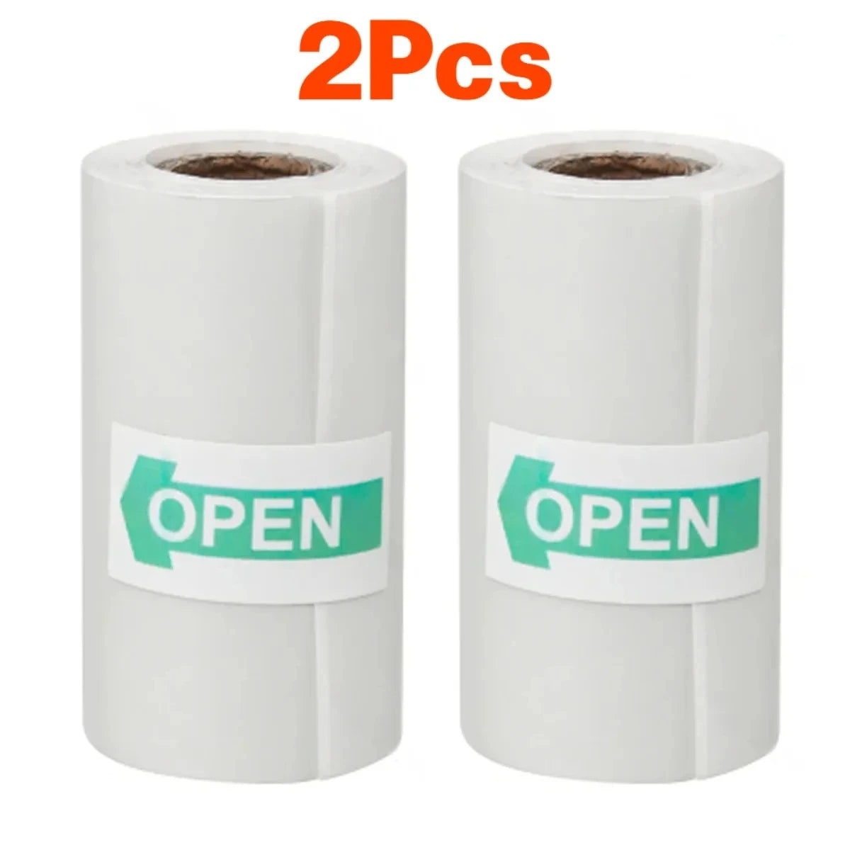 Transparent Adhesive Thermal Sticker Paper for M02/T02/M02 Sticker Photo Printer and 57Mm Width Print Mini Pocket Printer Camera
