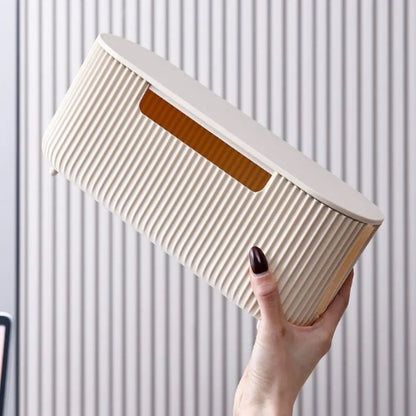 Minimalist Desk Cable Organizer Box
