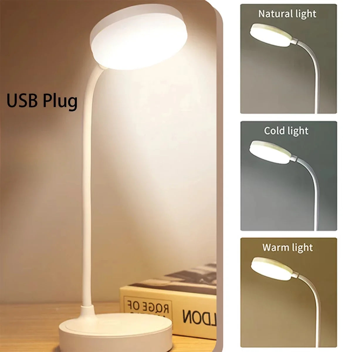 Flexible Eye-Caring LED Desk Lamp
