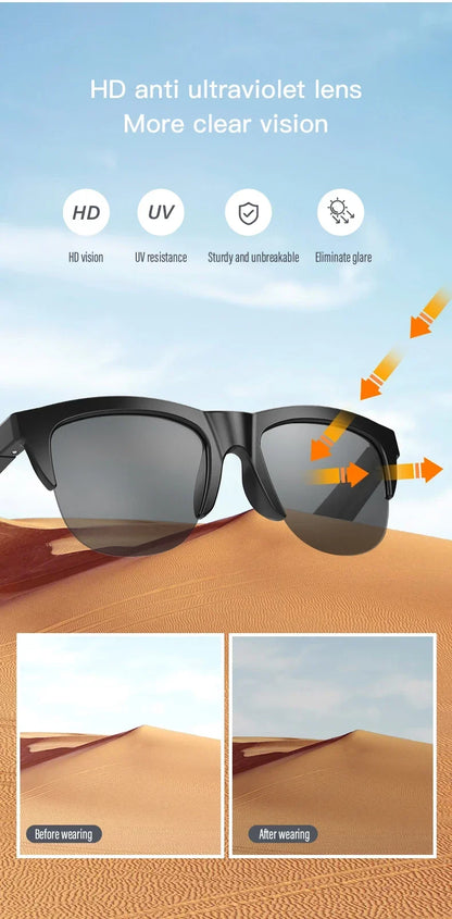 VibeShade Smart Bluetooth Audio Sunglasses