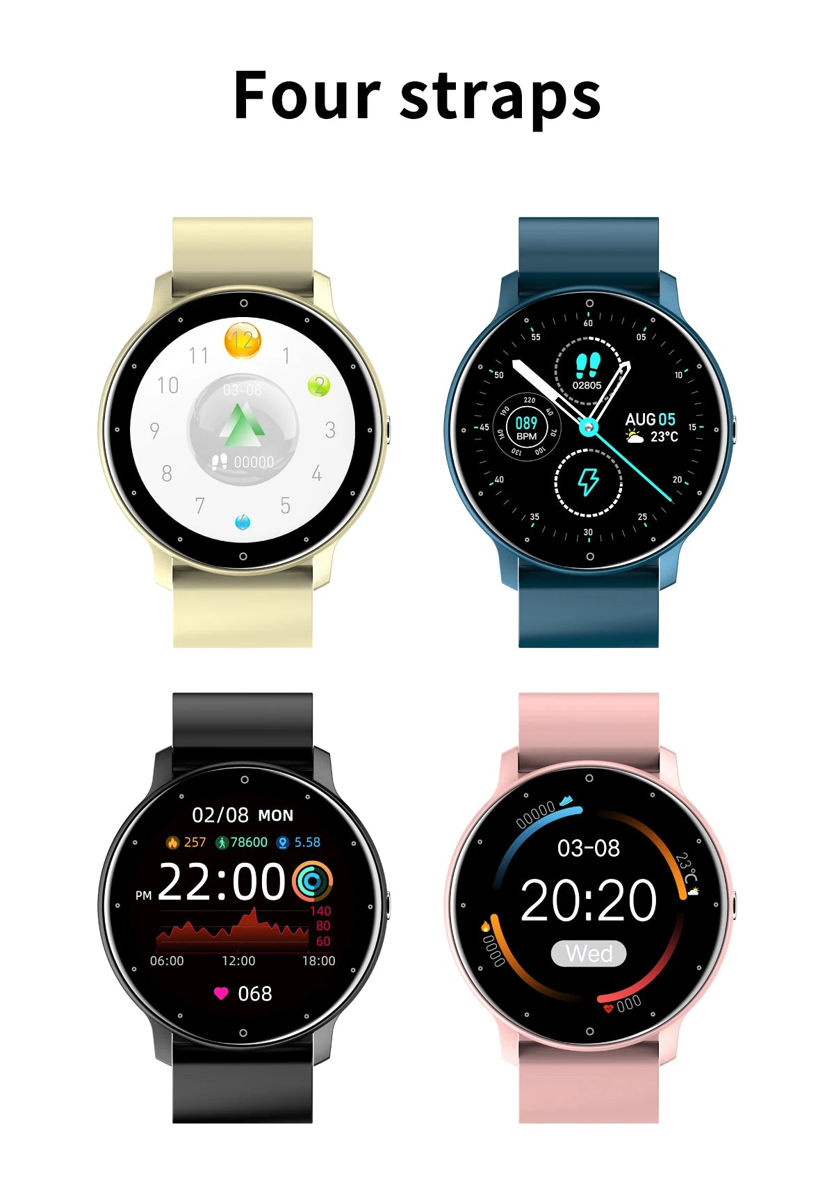 ChronoFit Active Smartwatch