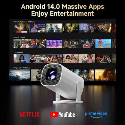 CinemaGo™ Portable Mini Projector- Turn Any Room Into a Cinema