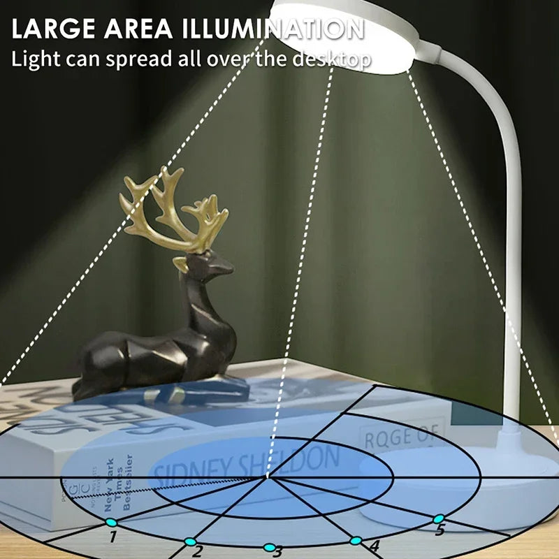 Flexible Eye-Caring LED Desk Lamp
