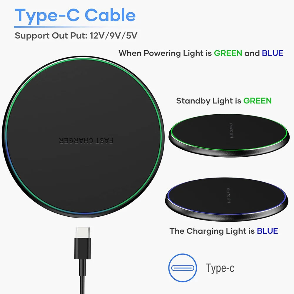 PowerCharge™ 15W Wireless Charger