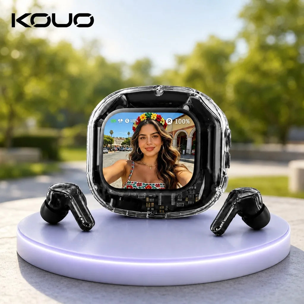 OmniTouch Smart Screen Translation Earbuds
