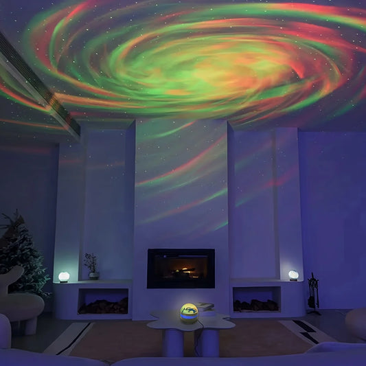 Galaxy Aurora Projection Night Light