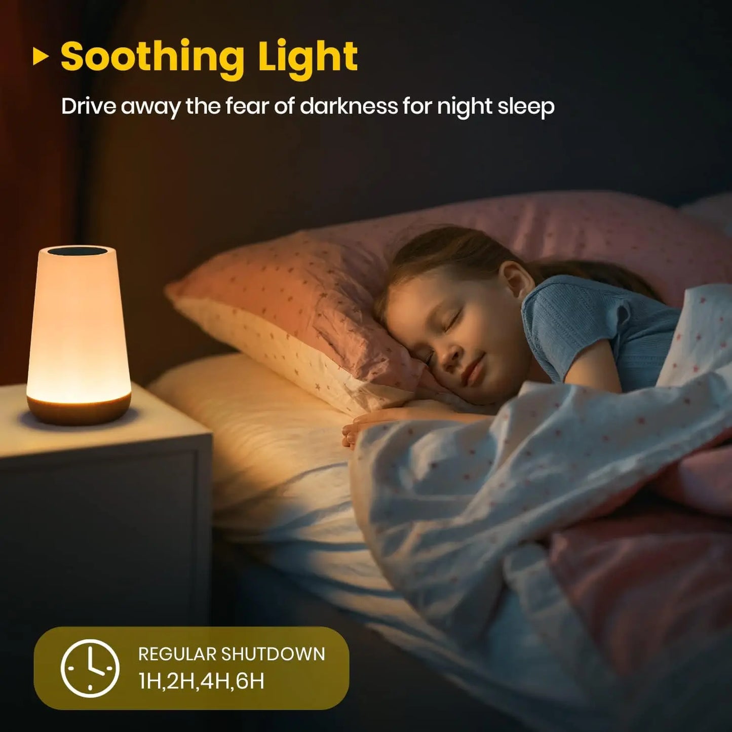 AuraTouch 13-Color RGB Bedside Lamp