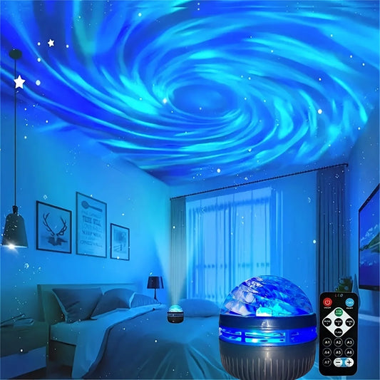 Galaxy Aurora Projection Night Light