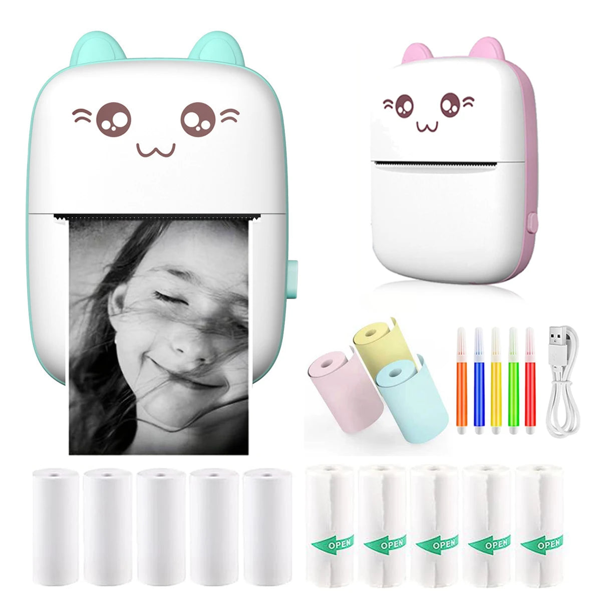 Wireless Pocket Thermal Sticker Printer